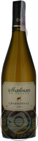 Вино біле сухе Шардоне Malesan 0,75л