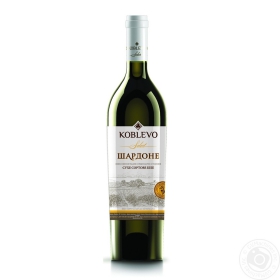 Вино біле сухе Коблево Селект Шардоне 0,75л