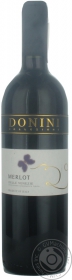 Вино червоне сухе Мерло Доніні дель Венеція 0,75л