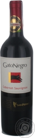 Вино червоне сухе Каберне-Совіньйон Gato Negro 0,75л