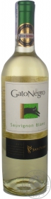 Вино бiле сухе Совіньйон-Блан Gato Negro 0,75л
