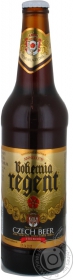 Пиво темне Bohemia Regent Преміум фільтроване пастеризоване 0,5л
