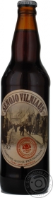 Пиво темне Vilniaus Аlus Senojo з прянощами пастеризоване Старий Вільнюс 0,5л