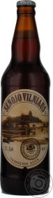 Пиво темне Vilniaus Аlus Senojo пастеризоване Старий Вільнюс 0,5л