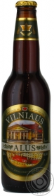 Пиво темне пастеризоване з травами Vilniaus alus 5,6 % об 0,33л