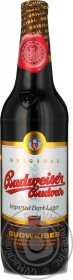 Пиво Budweiser Budvar 4.7% темное 500мл Чехия