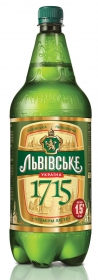 Пиво світле Львівське 1715 1,5л