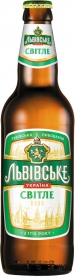 Пиво Львовское светлое 500мл Украина
