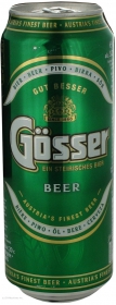 Пиво світле Gosser 5,1% залізна банка 0,5л