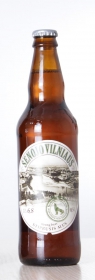 Пиво світле Vilniaus Аlus Senojo нефільтроване пастеризоване Старий Вільнюс 0,5л