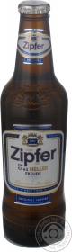 Пиво Zipfer 5.4% светлое 330мл Австрия