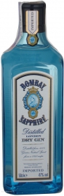 Джин Bombey Sapphire 47% 0,5л