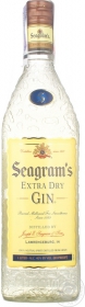 Джин Seagram&#39;s Extra Dry 40% 1л