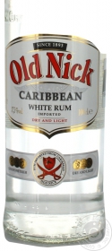 Ром Old nick caribbean white 1л