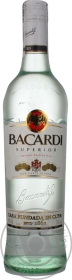 Ром Design Carte Blanca 40% Bacardi 0,75л