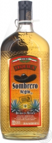 Текіла Sombrero Negro Gold 38% 1л