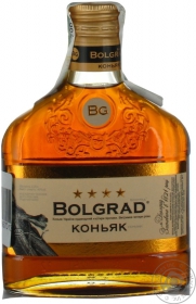 Коньяк Bolgrad 4* 40% 0,25л