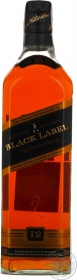 Віскі Johnnie Walker Black Label 40% 12років в коробцi 1л