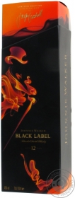 Віскі Johnnie Walker Black label Jasper Goodall кор.,обмежена серія 0,7л