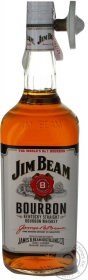 Віскі Jim Beam White Bourbon 40% 12років 1л