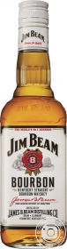 Віскі Jim Beam White Bourbon 40% 12років 0,5л