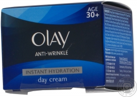 Крем денний Olay Anti-Wrinkle Моментальне зволоження 50мл