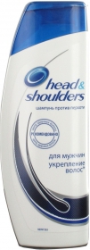 Шампунь Head &amp; Shoulders для мужчин укрепления волос 200мл Франция