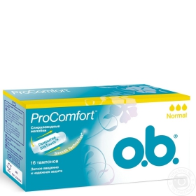 Тампони гігієнічні O.B.Pro Comfort Normal 16шт