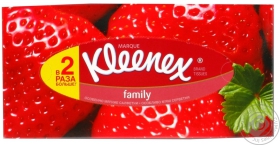 Серветки Kleenex Family в коробці 150шт