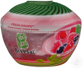 Освіжувач повітря Fresh-Drops Соковитість ягід гелеві кульки 215г
