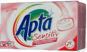 Засіб для прання Apta Sensitive запах бавовни 32 таб.