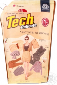 Засіб д/прання рідкий Tech вовна-кашемир д/делік.тканин зап.1,3л