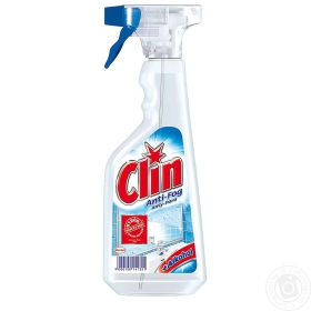 Средство Clin Анти-пара для мытья окон и стекла со спиртом 500мл Венгрия
