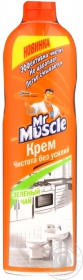 Крем Мистер Мускул Зеленый чай для чистки универсальный 500мл Украина
