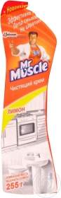 Крем для чищення ванної кімнати Mr.Muscle Лимон 250мл