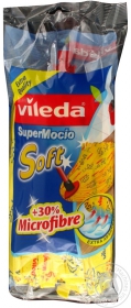 Вкладка для швабри Vileda Super Mocio Soft Wischmop Soft 15*32*7