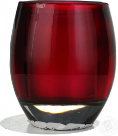Свічка у склі вишнева Bolsius 100*84мм