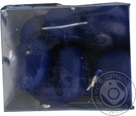 Свічка парафінова Bolsius плаваюча темно-синя 10шт