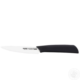 Нож Bergner керамика, для чистки овощей,длина 10 см, толщина 1,6-1,7мм, белая керамика , упаковка блистер, 4047