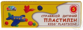 Пластилін Гама Н Улюблені іграшки 5 кольорів 331024