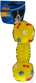 Іграшка для тварин Trixie Гантеля вініл лапка 19см