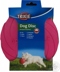 Іграшка для собак Trixie Літаюча тарілка резинова 18см