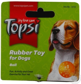 Іграшка для тварин Topsi М&#39;яч м&#39;яка гума 110 5см