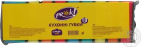 Нобір губок кухонних PrOK 10шт