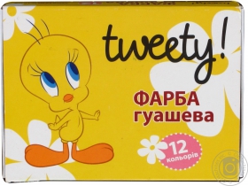 Фарба гуашева Tweety 12 кол