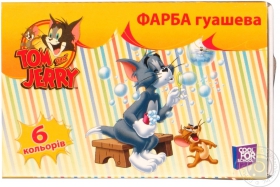 Фарба гуашева Tom and Jerry 6 кол