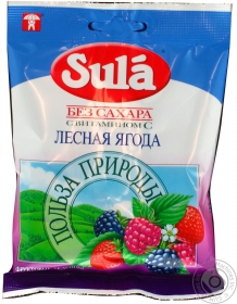 Льодяники Лісова ягода Sula 60г x5