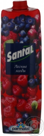 Напій лісові ягоди Santal 1 л.