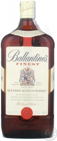 Віскі +2 келиха Ballantines Finest 1л