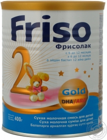 Суміш Фрісолак 2 Gold Friso 400г